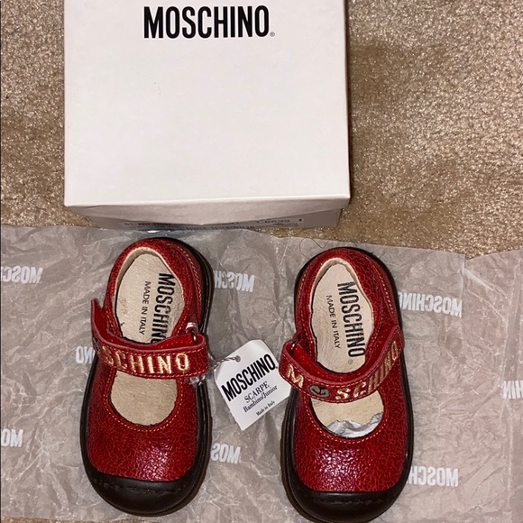Vintage Moschino baby teddy bear patch dress shoes - Picture 5 of 5